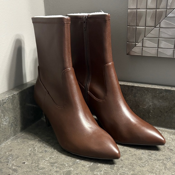 Dolce Vita Shoes - Dolce Vita Brown Heeled Ankle Boots